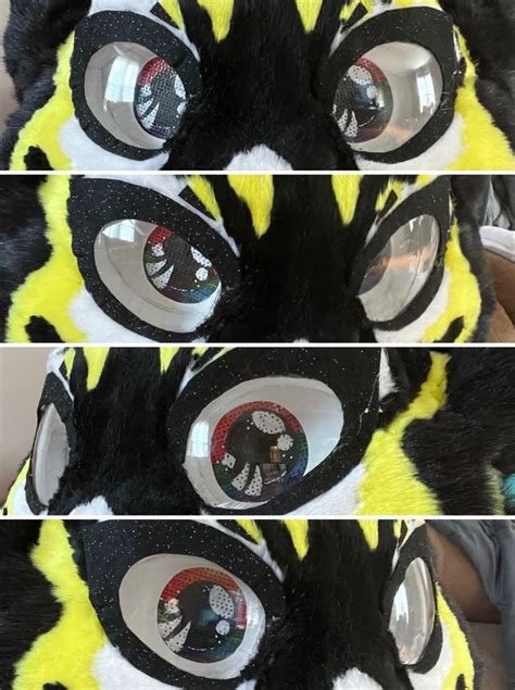 kemono fursuit eyes|cults kemono eyelashes.